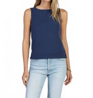 NEW DYLAN everly top in indigo